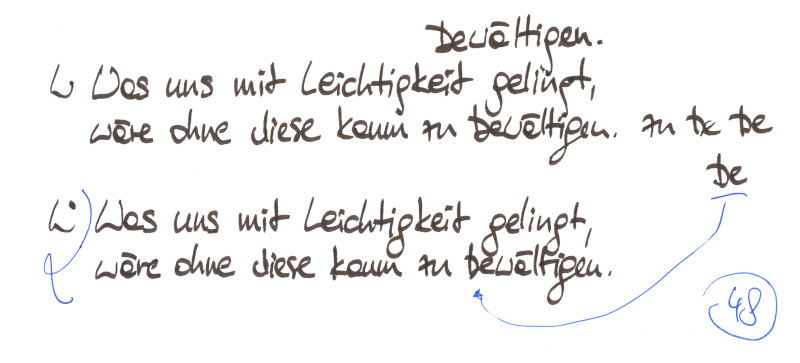 Scan der Handschrift